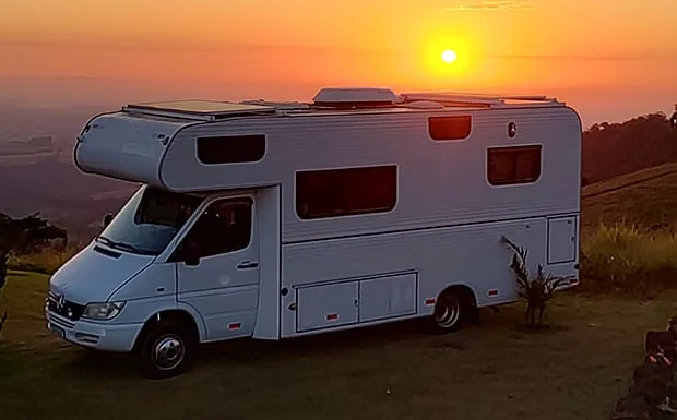 Motorhome Pardinho, acomodação