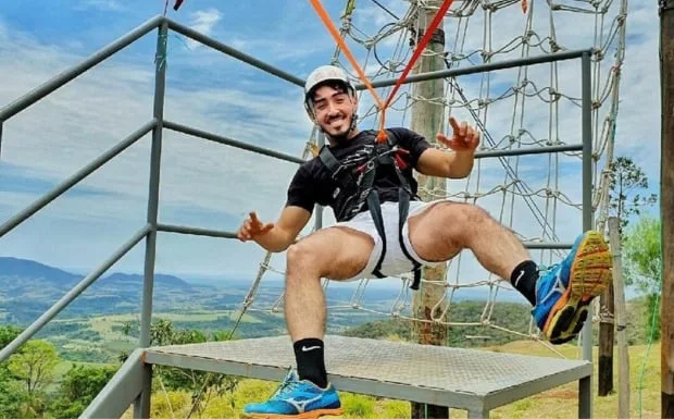 Tirolesa do Gigante no canal oficial Roders